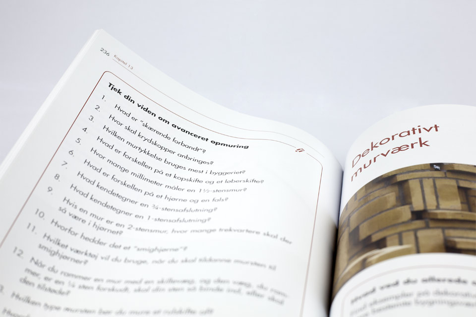 Bogdesign af Murerbogen
